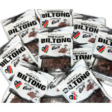 Nam Flava - Original Biltong from Namibia - 0.5 kg (10x50g) - dried meat, beef jerky, high protein, savoury snack