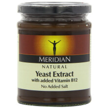 (Pack Of 2) - Natural Yeast Extract with Vitamin B12 No Added Salt | MERIDIAN FOODS - No GM Soya us