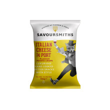 SAVOURSMITHS Italian Cheese & Port Luxury English Potato Crisps 40g x 24