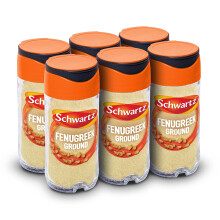 Schwartz Fenugreek Ground 35 g, Bulk Pack of 6
