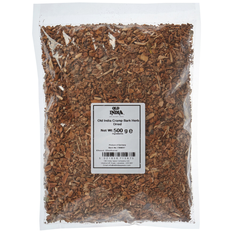 Old India Cramp Bark Herb Dried 500 G