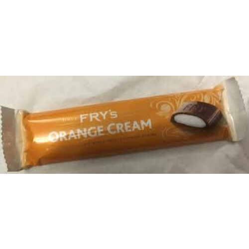 Frys Orange Cream Single (Pack of 24 bars)