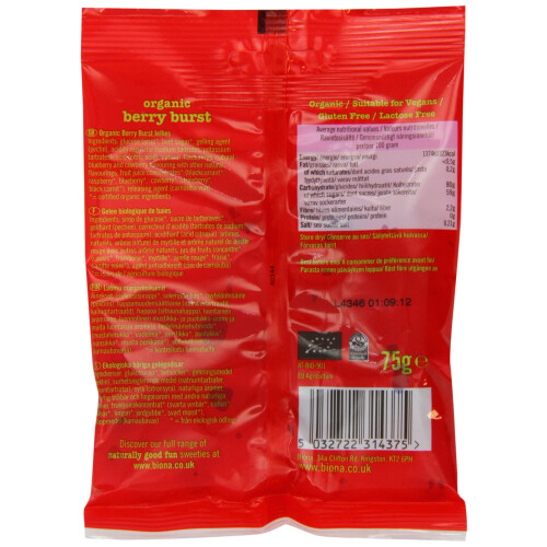 Biona Organic Fruit Burst 75 g (Pack of 5) 1