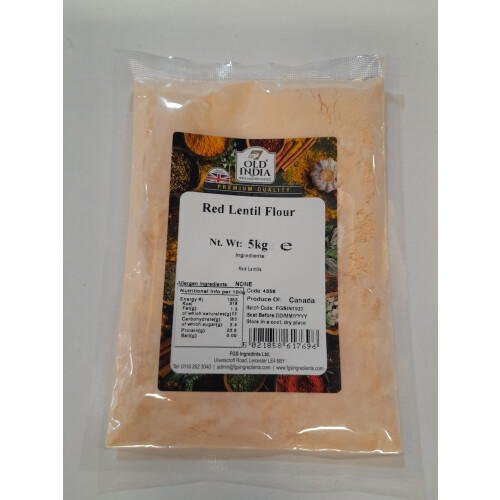 Old India Red Lentil Flour 5kg