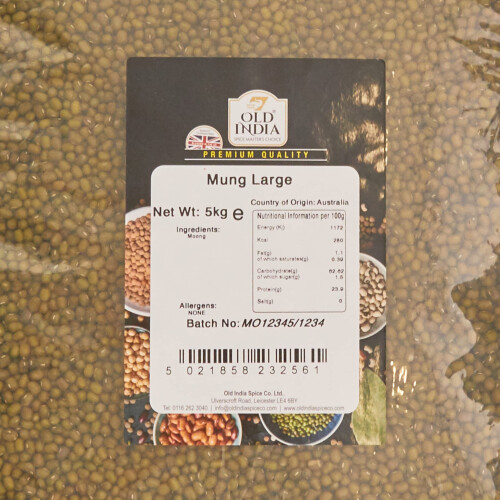 Old India Mung Large 5kg 1