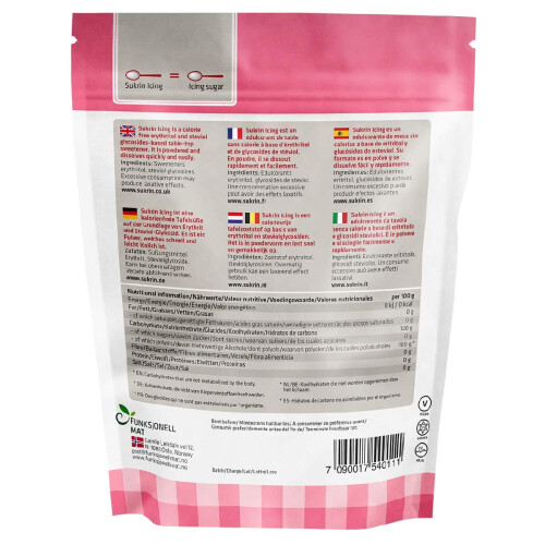 Sukrin Icing Sugar Sweetener 400 g Twin Pack 2