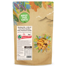 Whole Food Earth? - Bombay Mix - A Mix of Gram Flour Noodles, Peas, Peanuts and Lentils 3 kg | GMO Free | Source of Fibre