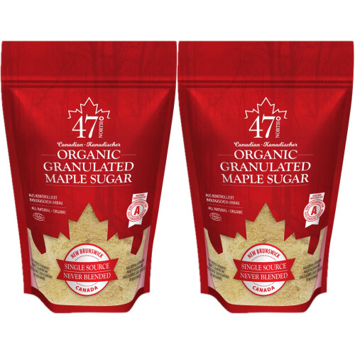 47? Single Source Canadian Organic Maple Sugar (500g)