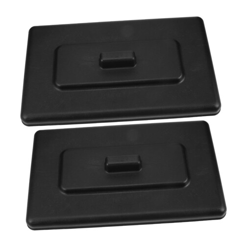 Ice Cream Maker Lid 2pcs Durable Replacement Covers for Ice Cream Machine Tank Keeps Fresh