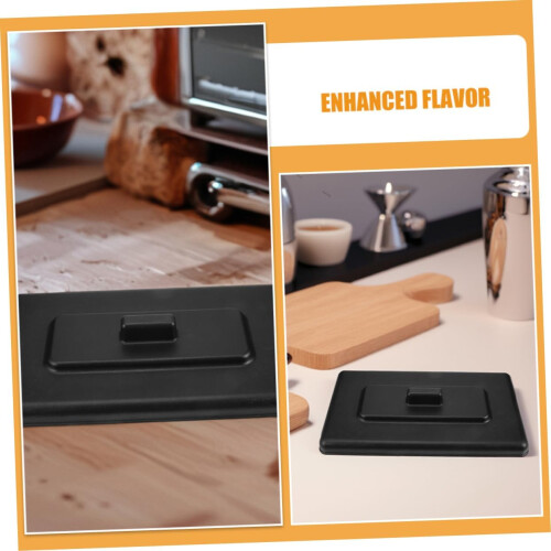 Ice Cream Maker Lid 2pcs Durable Replacement Covers for Ice Cream Machine Tank Keeps Fresh 1