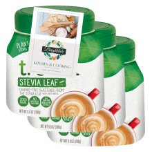 Sweetener Bundle with 3 pack Truvia Sweetener, 270g with Brightdale Kitchen Booklet