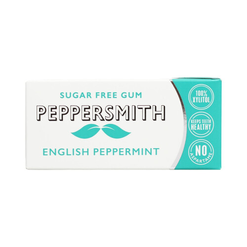 Peppersmith | Peppermint Chewing Gum | 5 x 15g