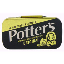 Potter's Original, Liquorice Lozenges, 12.5 Gr (0.44 Oz), (Pack of 5)