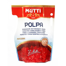 Mutti ? Polpa, Finely Chopped Tomatoes 5kg, (Pack of 2)