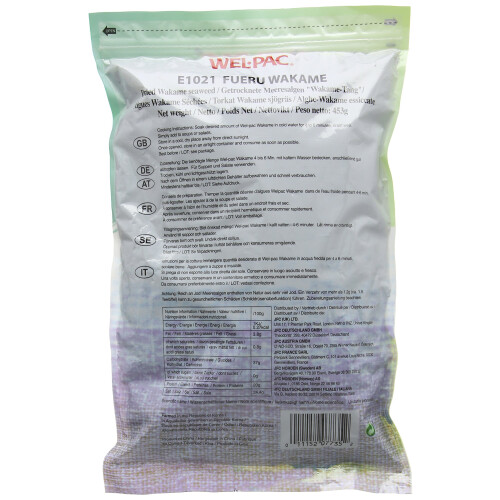 Wel-Pac Wakame Dried Seaweed 453 g 2