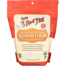 Bob's Red Mill Organic Quinoa Flour, 510g - Non GMO, Whole Grain, Vegan, Kosher
