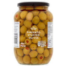 Morrisons Pimento Stuffed Green Olives in Brine 820 g x 6
