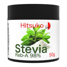 Ultra-Concentrated Stevia Powder (50g) | 98% Pure Reb-A | 470x Sweeter than Sugar