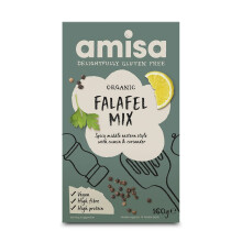 Amisa Organic Gluten Free Falafel Mix 160 g (Pack of 6)