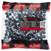 Venco Licorice Holland 'Ammonium chloride rondo's' Lbs Pack (ammonium chloride-balls)