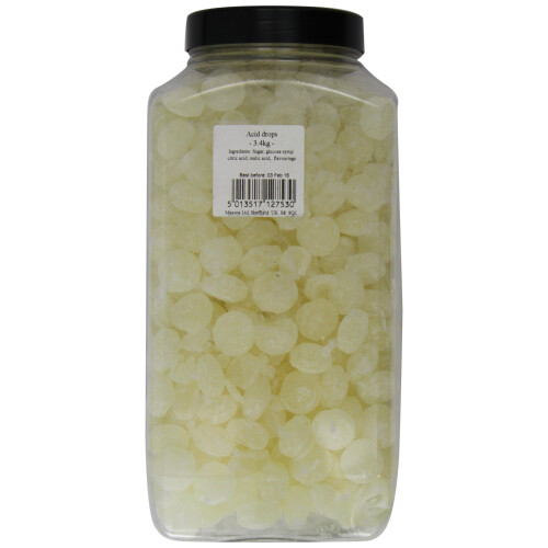 Maxons Acid Drops Jar 3.4 Kg 1