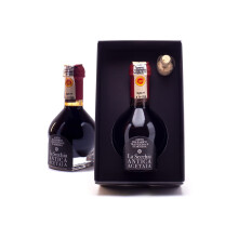 La Secchia - "Affinato", Traditional Aged Balsamic Vinegar of Modena DOP, minimum 12 Years Old, 100 ml Bottle of Italian Aged Balsamico DOP, With Gift