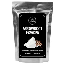 Naturevibe Botanicals Arrowroot Powder, 2.2kg | Arrowroot Flour or Starch | Gluten Free and Non-GMO | Manihot esculenta | Cooking and Baking |