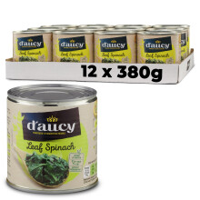 D'aucy Spinach Leaf 12 x 380g