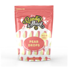 Candy Shack - Sugar Free Pear Drops, 120 g x 12
