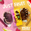 Bear Bear Fruit Splits Multipack - Pineapple & Raspberry 5x20g (Pack 8) 5