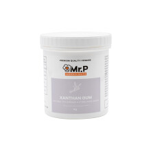 Mr.P Ingredients Xanthan Gum 1 Kg Powder Thickener Stabiliser Ideal for Making Soups Sauces Gluten Free Baking Ice Cream Vegan Vegetarian Gluten Free