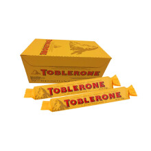 24 TOBLERONE Swiss Milk Chocolate Almond Bars 24 X 35g Original