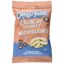 Other Foods Crunchy Trumpet Mushroom Chips, Pack of 6 X 40g
