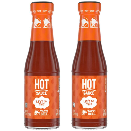 Taco Bell Hot Sauce (Pack of 2)