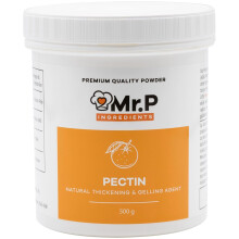 Mr.P Ingredients Pectin 500g NH Powder Ideal for Jams Marmalades Chutney Fruit Jellies Fruit Compote Gelling Agent Vegan Vegetarian Halal Kosher