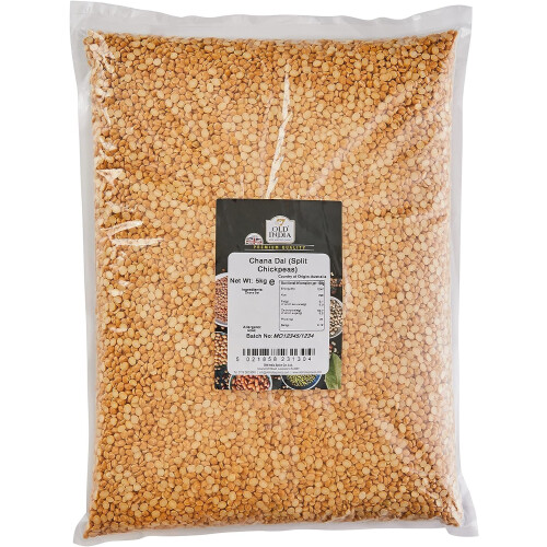 Old India Chana Dal (Split Chickpeas), 5 kg