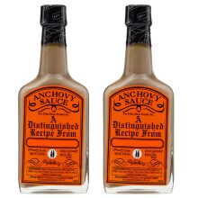 Anchovy Sauce Bundle With Anchovy Sauce 190ml by Geo Watkins (2 Pack)