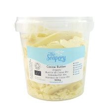 Cocoa Butter 500g - Certified Organic Raw Unrefined Pure