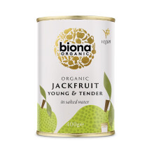 Biona Organic Jackfruit in Salted water, 400g (Pack of 6)