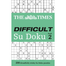 Times Difficult Su Doku Book 2 by The Times Mind Games Paperback Book
