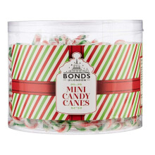 Mini Peppermint Candy Canes Tub of 250 Pack - Present for Women-Men-Kids- Great Stocking Filler, Tasty Sharing Treats- Christmas 2024