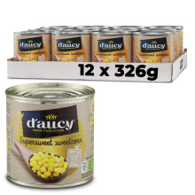 D'Aucy Sweetcorn 326g (Pack of 12)