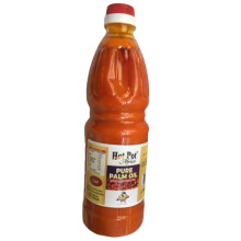 Hot Pot Africa Pure Palm Oil for cooking, Red Palm Oil from Nigeria (1 litre)