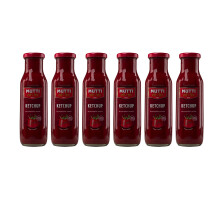 Mutti Tomato Ketchup Classico 300ml (Pack of 6)