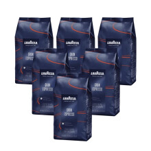 Lavazza Coffee Grand Espresso, Whole Beans, Pack of 6, Bean Coffee, 6 x 1000 g