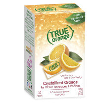True Orange Drink, 32 Count (0.90oz) by True Lemon