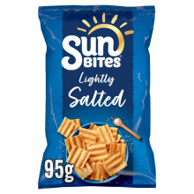 Sunbites Wholegrain Snack Lightly Salted Crisps 95g (Case of 12)