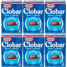 6x Cameo Ciobar Hot Chocolate Drink Beverage 690g (6x5 Pack) Dark Chocolate!