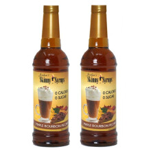 Jordans Skinny Traditional Sugar Free Syrups 750 ml 2 Bottles (Maple Bourbon Pecan)