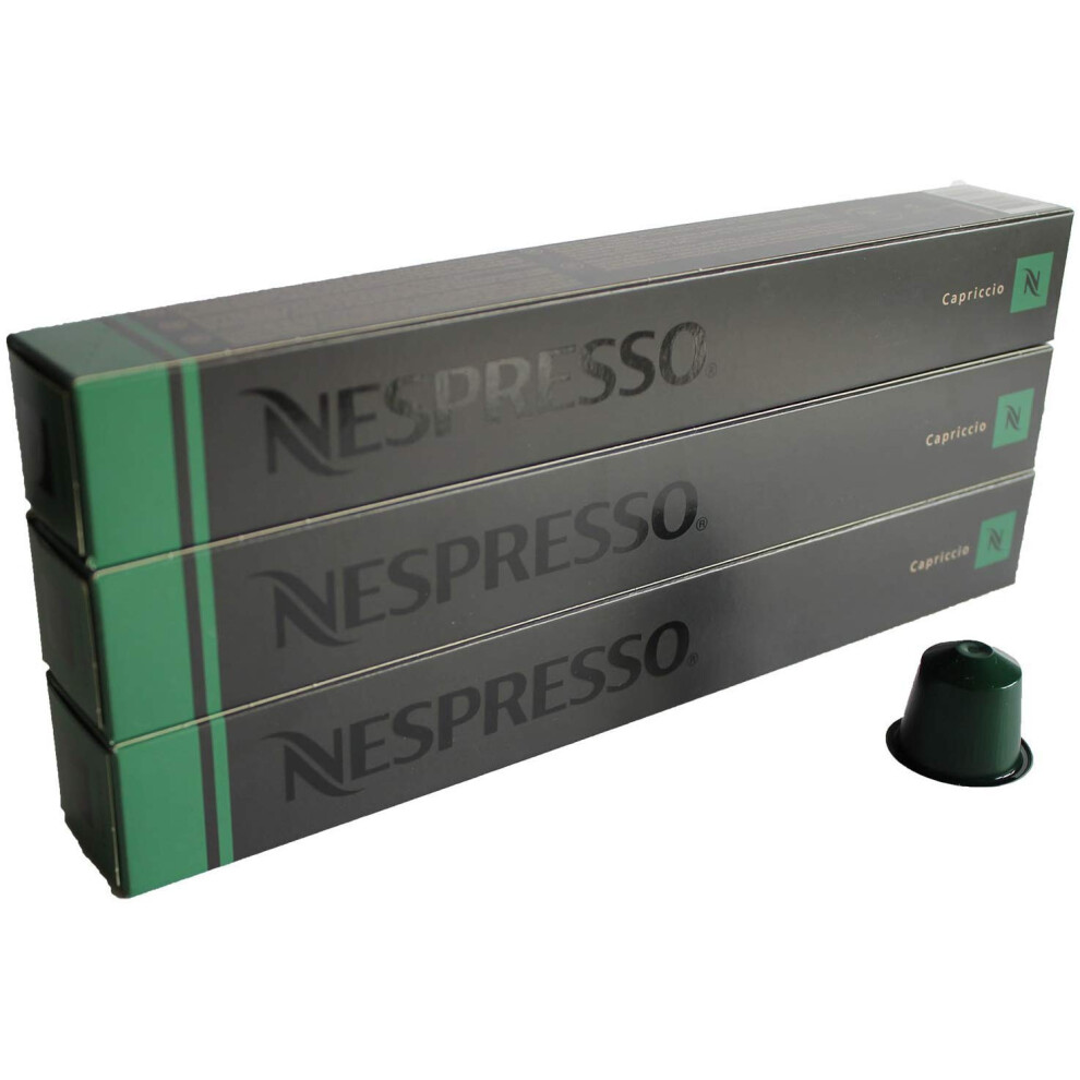 Nespresso Capsules Uk - 30X Capriccio - Original Nestl? - Espresso Coffee